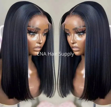 4X4 Lace Closure Bob Straight Wig